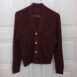 Vintage Cardigan in Mahogany S 2