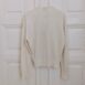 Vintage Chatelaine Orlon Cardigan with Pearls Application in Ecru OneSize 5