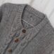 Vintage Handmade Fisherman Knit Cardigan S 3