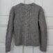 Vintage Handmade Fisherman Knit Cardigan S 4