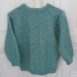 Vintage Handmade Structured Fisherman Knit Jumper in Vintage Blue XS 5