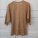 Vintage Jumper with Pointelle Knit Details in Beige M 4