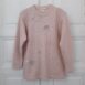 Vintage La Rosa Jumper with cable knit details and floral embroidery M 1