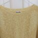 Vintage Lecomte Boucle Knit Jumper in Pastel Yellow OneSize 3