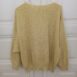 Vintage Lecomte Boucle Knit Jumper in Pastel Yellow OneSize 4