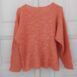 Vintage Pointelle Knit Jumper in Apricot OneSize 3