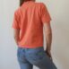 vintage tangerine leo tropical print tee 2