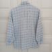 vtg light blue flannel shirt back