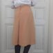 60s Bruestle Pleated Crepe Skirt 27“ 2