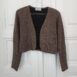 80s Bettina Riedel Boucle Casual Chic Suit S blazer front