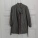 Vintage Monpel Leather Coat in Khaki OneSize 2