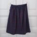 Vintage One Of A Kind Woolen Plaid Two-Piece S skirt back