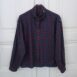 Vintage One Of A Kind Woolen Plaid Two-Piece S top front