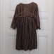 Vintage Two-Piece with Stripes Brown S both