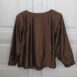 Vintage Two-Piece with Stripes Brown S top back