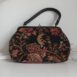 Rêvelance Vintage Bags Dova U.S.A. Frame Bag Woven Floral 00047