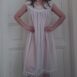 Rêvelance Vintage Lingerie Nightgown Pinked Seam 00210