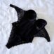 Rêvelance Vintage Lingerie Selmark Lace Teddy Black 00157