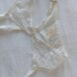 Rêvelance Vintage Lingerie White Lace Garter 00101