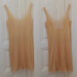 Rêvelance Vintage Lingerie mäser full slip pastel apricot Austria made 00089