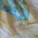 Rêvelance Vintage Scarves Pure Silk Hand Rolled Hand Painted Peacocks China 00026