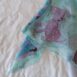 Rêvelance Vintage Scarves Silk Hand Rolled Hand Painted Cat Dogs 00028