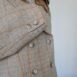 Rêvelance Coat earthy sand buttons