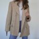 Rêvelance Coat earthy sand open