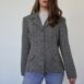 Rêvelance Collection Herringbone Wool Blazer closed