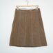 Rêvelance Vintage 70s Corduroy Skirt Beige00001