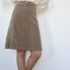 Rêvelance Vintage 70s Corduroy Skirt Beige00003