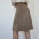 Rêvelance Vintage 70s Corduroy Skirt Beige00004