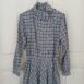 Rêvelance Vintage Plaid Cottage Dress Brown Blue00002