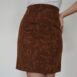 Rêvelance Vintage Skirt Wool Paisley Pattern Boho 00080