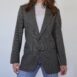 Rêvelance Vintage Wool Plaid Jacket closed 2