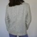 Rêvelance Vintage dELMOd plaid blazer wool and silk back