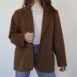 Rêvelance Vintage toi femme camel coat open