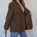 Rêvelance Vintage toi femme camel coat seite