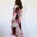 Rêvelance Vintage 70s Floral Maxi Dress 70s Fit and Flare Dress 00005