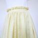 Rêvelance Vintage Wrap Skirt with Pockets Stripes Pastel Yellow 00004