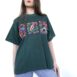 Embroidered Dolphin Tee Dark Green T shirt Revelance Vintage 00001