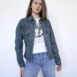 Wenbly Denim Jacket Medium Wash Blue Wenbly Jeans Jacket Revelance Vintage 00001