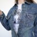 Wenbly Denim Jacket Medium Wash Blue Wenbly Jeans Jacket Revelance Vintage 00003