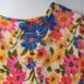 60s flowerpower mini dress Detail 00001