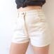 80s White Jeans Shorts High Waist 24“ Revelance Vintage00002