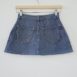 90s H.I.S denim micro skirt button front high waist XS Revelance Vintage00002