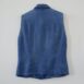 Blue Collared Linen Shirt Top Sleeveless XS Revelance Vintage00003