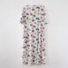 Butterfly Print Dress Pure Viscose Button Front Revelance Vintage Vienna 00004