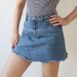 Denim Mini Skirt Brandy Melville XS Revelance Vintage00001