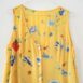 Floral Maxi Dress Pure Viscose Button Front Yellow Revelance Vintage Vienna 00001